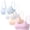 E-4 pack, variant on Girls Everyday Training Bra Teens Big Kids Padded Comfort Bra Sizes 8-10,10-12,12-14,14-16 Soft Wireless Light Support Cotton Bralette