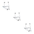 thumbnail image 2 of tamizeot Neck Hanging Earphone Wireless Bluetooth-compatible Fast Charging Button Control Replacement Sport Headset Birthday Gift White Type 2 3Set, 2 of 5