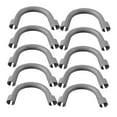 thumbnail image 4 of LEORX 10Pcs Grey Plastic U Shaped Hose Guide for Washing Machine Accessory, 4 of 8
