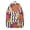 Botanical Garden, variant on Classic Checkered Backpack, Retro Plaid Design Daypack with Buffalo Plaid Style for School, Travel, and Everyday Fashion