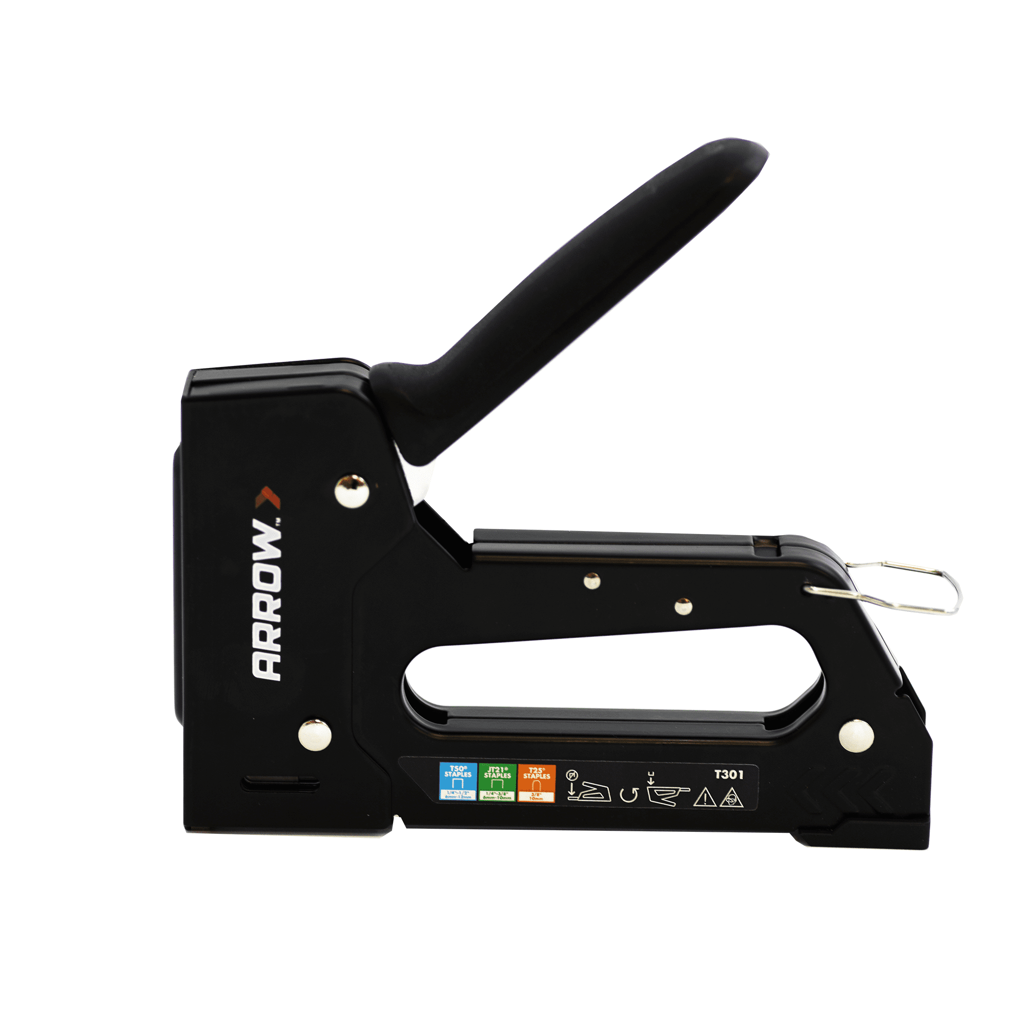 Arrow T301KIT Multi-Tacker Staple and Nail Gun Kit with Staple Puller and 1500 Staples