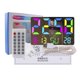 thumbnail image 1 of Reloj Despertador Perfecl Reloj de Escritorio Digital Reloj de Pared LED Multifuncional Concha Blanca, 1 of 8