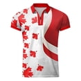 thumbnail image 4 of DGMIOCS Mens Polo Golf Polo Laxed Fit Summer Red XXXXL, 4 of 5