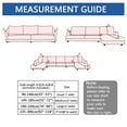thumbnail image 5 of Dowbom 1-Piece Printed Sofa Slipcover,Stretch Sofa Cover with Elastic Bottom Furniture Protector Washable Anti-Slip Soft Couch Cover for Living Room Bedroom Decoration-4 Seater(235-300cm)-I, 5 of 7