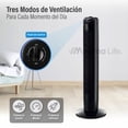 thumbnail image 2 of Magma Life Ventilador de Torre 83 cm, 3 Velocidades, Oscilación 75°, Silencioso, Ahorro de Energía, Ideal para Hogar y Oficina, Diseño Delgado y Moderno, Fácil de Transportar y Usar, 2 of 7