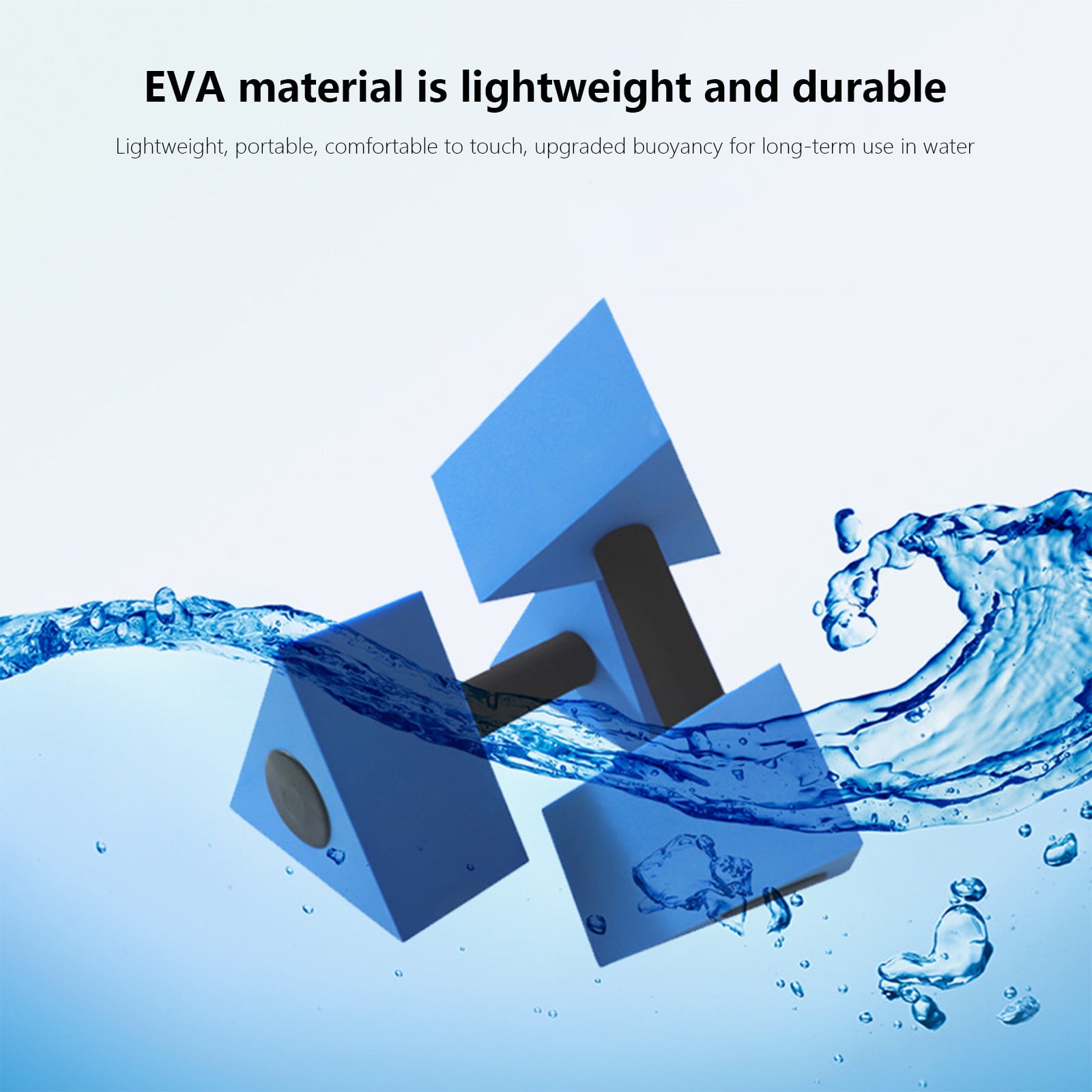 Haltères En Mousse EVA Pour Aquagym - Flottants, Légers, Portables, Pour Yoga Aquatique, Natation, Renforcement Musculaire - 11