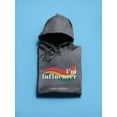thumbnail image 3 of I'm Influencer Banner Hoodie Women -Image by Shutterstock, Female x-Large, 3 of 4