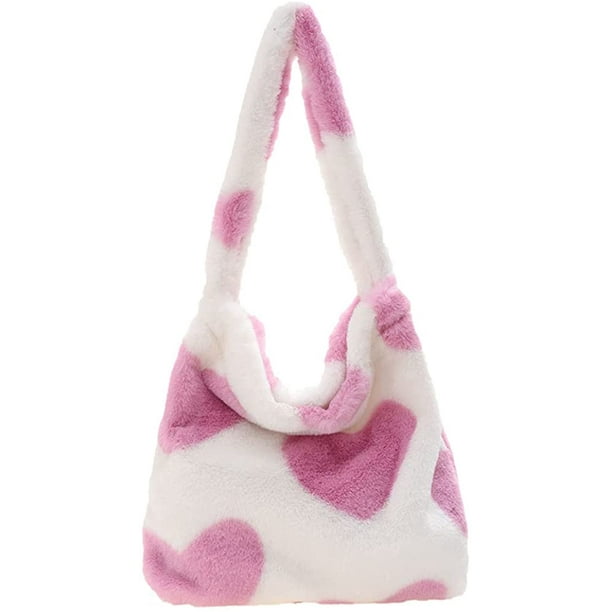 Fluffy sale shoulder bag