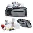 thumbnail image 3 of Momcozy Universal Baby Stroller Organizer, 2 Insulated Cup Holder, Fits Most Strollers, 3 of 8