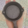 thumbnail image 3 of HLONK Cast Iron Material Wok Pans with Handle for Home Induction Electric Gas Cooktop, 3 of 8