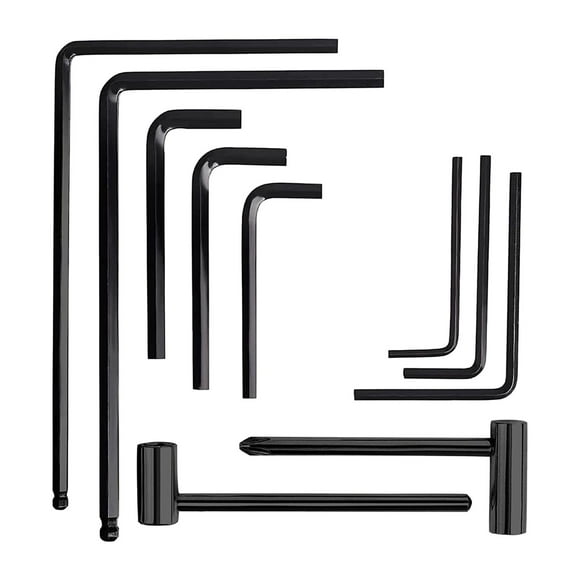 Allen para guitarra 13x, ajuste que reemplaza la llave de varilla Universal para guitarra acústica