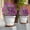 Purple, variant on Artificial Rose Bushes for Outdoors,Faux Flowers with Ground Spikes,Creative Outdoor Indoor Garden Home Decoration,Multiple Colors Available for Porch Patio Wedding Party Decor 