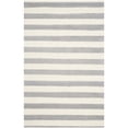 thumbnail image 1 of Safavieh Cambridge Collection CAM154A Handmade Moroccan Geometric Grey and Ivory Premium Wool Area Rug (2'6" x 4'), 1 of 3