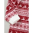 thumbnail image 6 of CARETOO Christmas Family Pajamas Matching Sets Plaid Xmas Deer Print Sleepwear for Family Men Women, 6 of 15