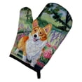 thumbnail image 1 of Carolines Treasures 7077OVMT Pembroke Corgi Springtime Oven Mitt, 1 of 3
