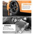 thumbnail image 6 of Tire Inflator Portable Air Compressor, 150PSI Car Tire Pump with Real - Time Pressure Display for Cars, Motorcycles, Bicycles, Ball Bikes, Dual - Use Type, 6 of 10