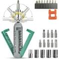 TRAHOORatcheting screwdriver set Tool Kit 14in1 Screw Driver Set Kit