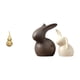thumbnail image 1 of Juego De Calabaza De Latón Y Estatua De Cerámica, Adorno Feng Shui, Centros De Mesa De Conejito De Porcelana Para La Fiesta De La Primavera, Decoración De Pascua, Multifuncional, Recuerdo De, 1 of 8
