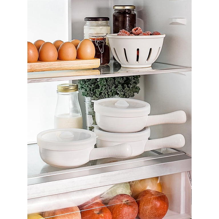 Ceramic Soup Bowl with Lid and Handle, 15 Oz photo 7