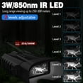 thumbnail image 2 of ziyahi Compact And Lightweight Infrared Night Visions Device For Long Distance Observation Infrared Camera black, 2 of 6