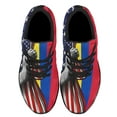 thumbnail image 2 of Colombian American flag Shoes Sneakers Black Size 10.5, 2 of 7