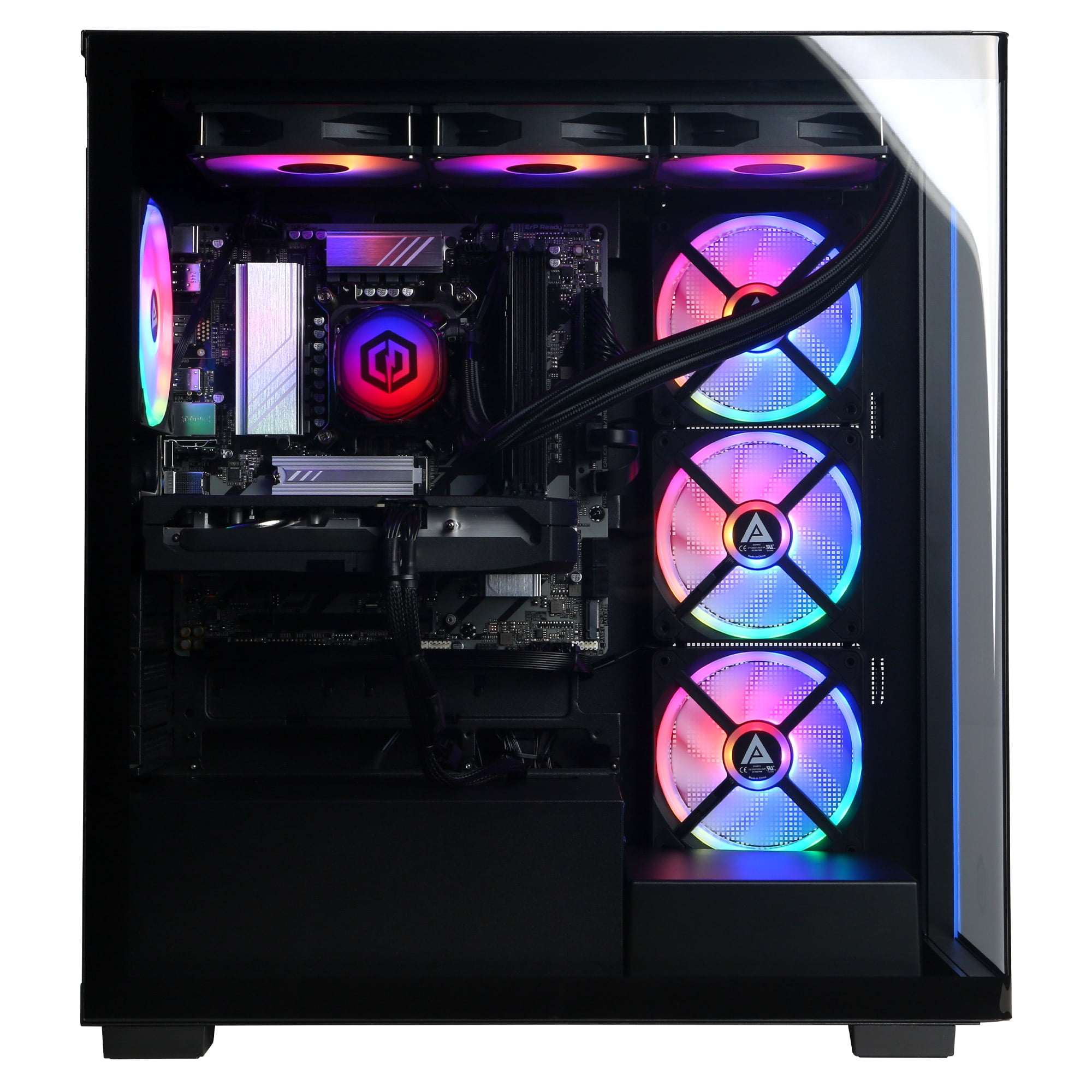 CyberPowerPC Gamer Supreme Gaming Desktop, Intel Core Ultra 7 270K Plus, NVIDIA GeForce RTX 5060 Ti 8GB, 16GB DDR5, 1TB SSD, Black, SLC8200WST (Software Offer with Purchase)