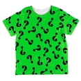 thumbnail image 1 of Halloween T-Shirt pour Tout-Petit « Riddle Me This Costume All Over », 1 of 2