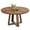 walnut, variant on Huisuilinss Round Dining Table For 4-6 People,Farmhouse Kitchen Table,47" Circle Kitchen Table With Wooden Cross Pedestal Base,Dinner Table For Dining Living Room(Table Only)