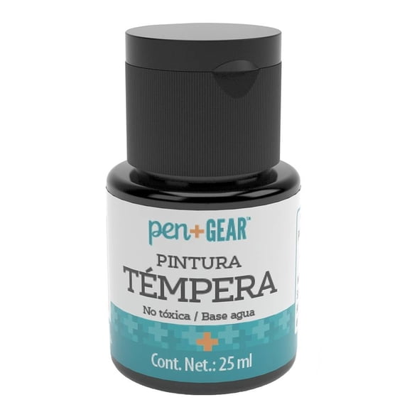 Pintura Escolar Pen+Gear Negro 25 ml