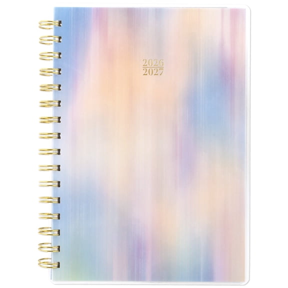 Mead Cambridge Sunlit Academic 2026-2027 Weekly Monthly Planner Small 5 12 x 8