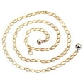 thumbnail image 1 of CSChome Waist Chain Adjustable Extension Chain Waist Chain Round Pendant Exquisite Workmanship Retro Carved Hollow Mesh Belt Jewelry Accessories Body, 1 of 6
