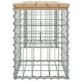 thumbnail image 2 of vidaXL Garden Bench Gabion Design 103x31x42 cm Solid Wood Pine, 2 of 5