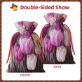 thumbnail image 2 of Wukai Purple And Pink Tulip Bouquet Wukai-Small, 2 of 9