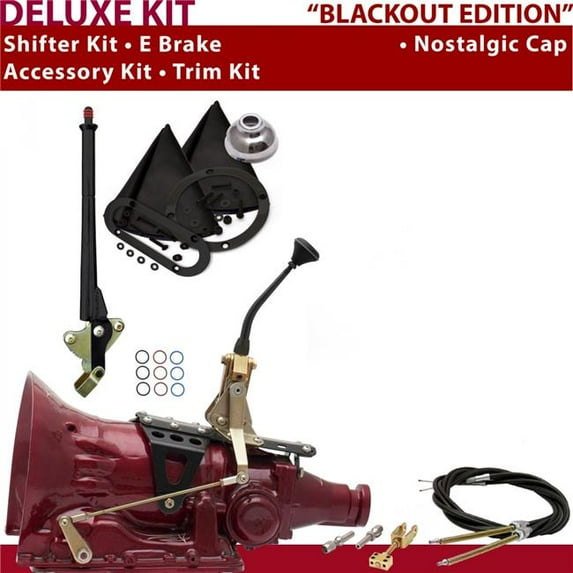 American Shifter TH350 Shifter Kit 8 in. E Brake Cable Trim Kit for D65BE