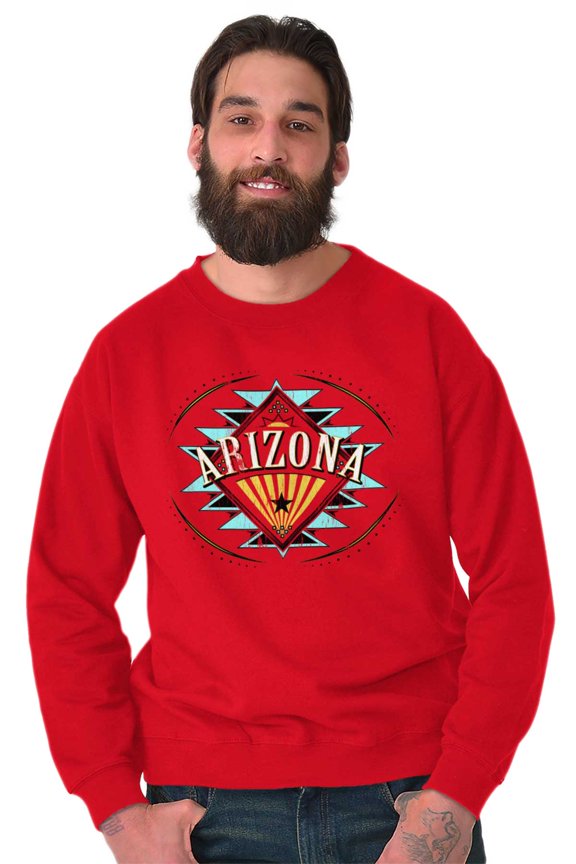 Arizona AZ Southwestern State Flag Sweatshirt for Men or Women Brisco Brands S