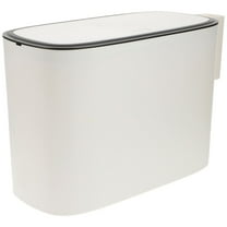 MOKKHNB Small Trashcan Household Item In White 1Set