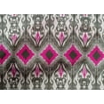 thumbnail image 4 of oneOone Organic Cotton Voile Fabric Geometric Ikat Decor Fabric Printed BTY 42 Inch Wide, 4 of 4