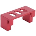 thumbnail image 2 of Soporte de servo de dirección de metal, base fija, aleación de aluminio, soporte de fijación de servo RC para WLToys 104001 1/10 RC CarRed, 2 of 10