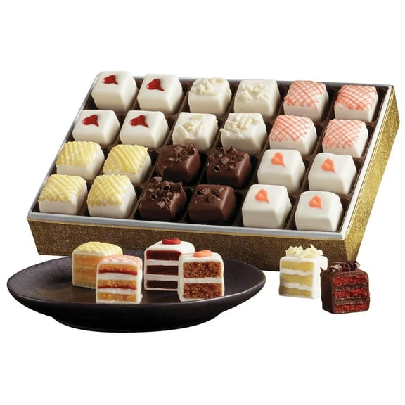 The Wisconsin Cheeseman Incredible Petits Fours – Gourmet Mini Layer Cakes