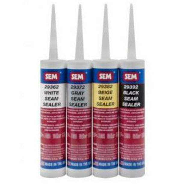 SEM Products SE29392 Black Seam Sealer & Plastic Tip