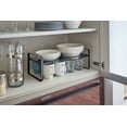 thumbnail image 3 of Yamazaki Home Expandable Kitchen Riser, Black, Steel, Small, Expandable, 3 of 7