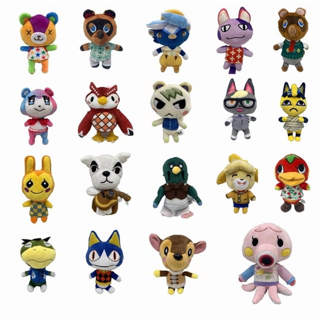 Lindo peluche de Animal Crossing - Juguete del juego New Horizons - Regalo de cumpleaños perfecto for fans