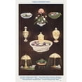 thumbnail image 2 of Mrs. Beeton''s Book of Household Management 13x18 White Modern Wood Framed Museum Art Print Titled - Table Decorations, 2 of 4