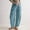 Sky Blue, variant on LADIGASU Women'S Spring Solid Color Lace-Up With Cotton And Linen All Straight Leg Casual Pants