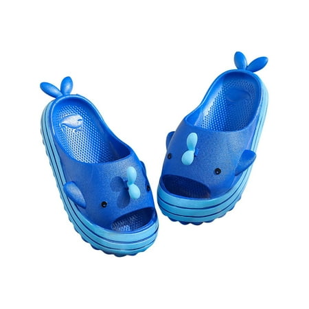 

60% Off Slipper Fesfesfes Big Boy and Girls Slippers Children Cartoon Slippers Whale Shape Summer Boy Indoor Non-slip Soft Bottom Cartoon Slippers