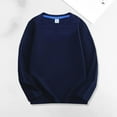 thumbnail image 2 of BLVB Unisex Kids Soft Long-Sleeve T-Shirts Basic Crewneck Solid Color Tees Tops for Boys or Girls Age 1-12 Years, 2 of 3