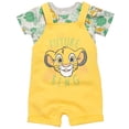thumbnail image 7 of Disney Lion King Baby Boys' Tee and Shortall Set with Bucket Hat Simba Yellow, 7 of 7