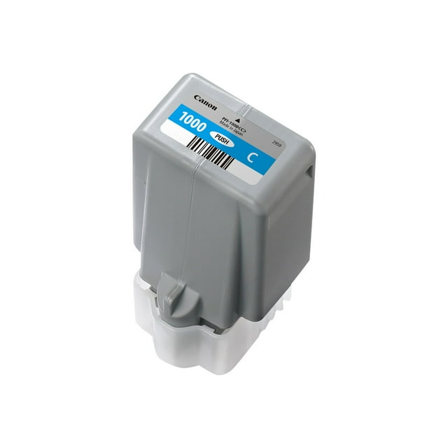 Canon 1000 C PFI - - 80 ml - cyan - original - Réservoir d'Encre - pour imagePROGRAF PRO-1000