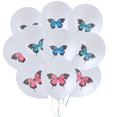 thumbnail image 1 of CIMAXIC Party 1 Set 20pcs Colorful Swallowtail Patterned Balloon Party Decoration Random Color,4.72"X2.36"X0.04", 1 of 4