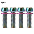 thumbnail image 5 of CENL 4pcs M5x20mm M6x20mm MTB Bike Bicycle Steering Handlebar Stem Screws Bolts, 5 of 5